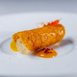 Ricotta Mousse Cannolo, Textures of Citrus at the de Mondion Michelin Restaurant in Mdina