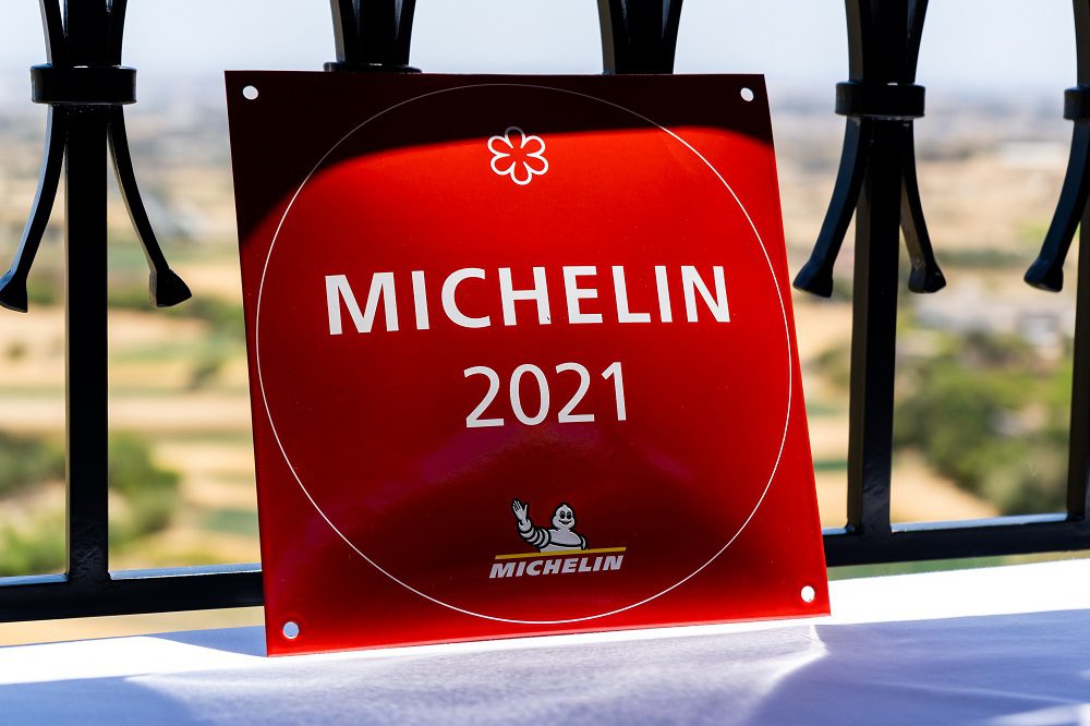 De Mondion receives the Michelin 2021 plaque
